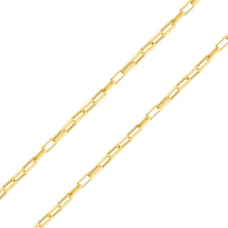 Corrente cartier ouro 18k masculina feminina 50cm
