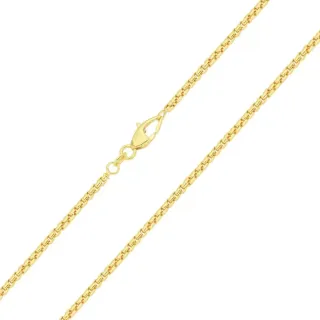 Corrente de ouro 18k palmeira 70cm