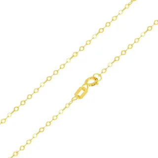 Corrente de ouro 18k feminina americana 45cm