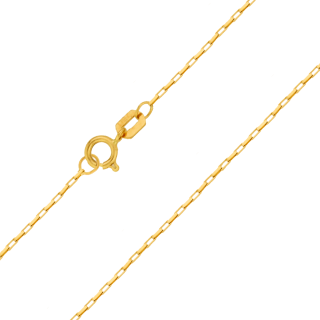 Corrente de ouro 18k masculina cartier 50cm fina