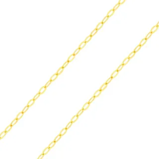 Corrente de Ouro 18k feminina fininha carambola