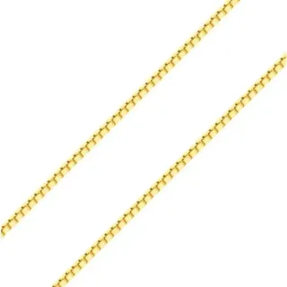 Corrente de ouro 18k italiana veneziana 60cm VVII