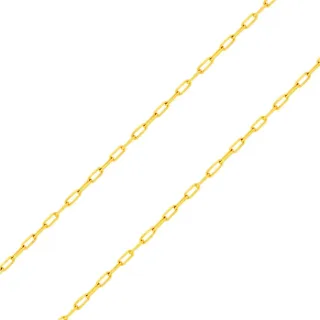 Corrente de Ouro 18k malha Cartier fina