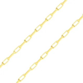 Corrente de ouro 18k masculina - 70cm - Cartier 2mm