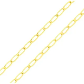 Corrente de ouro 18k Masculina 70cm Grumet C1106