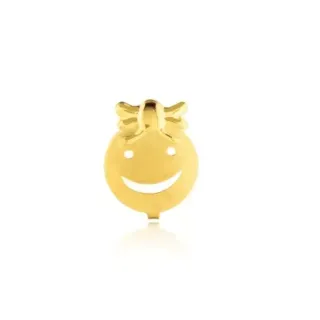 Corrente De Ouro 18k+ Pingente De Ouro 18k Menina 