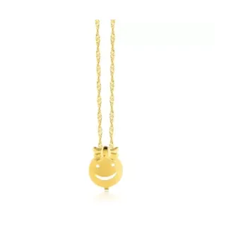 Corrente De Ouro 18k+ Pingente De Ouro 18k Menina 