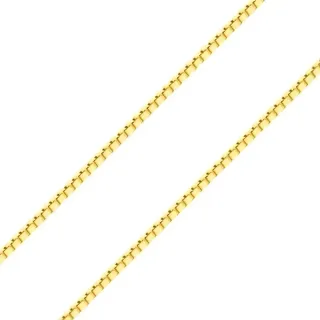 Corrente de ouro 18k veneziana 50cm M