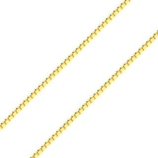 Corrente de ouro 18k veneziana 60cm 