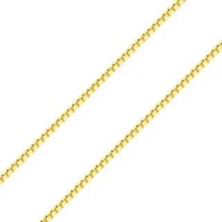 Corrente veneziana de ouro 18k 70cm