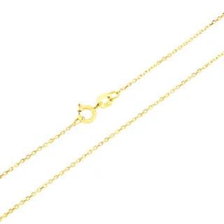 Corrente de ouro 18k cartier cadeado fina 50cm