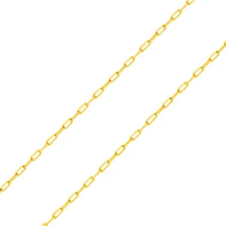 Corrente de ouro masculina cartier mini 70cm