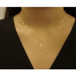 Pingente de Nossa Senhora Aparecida ouro 18K XI