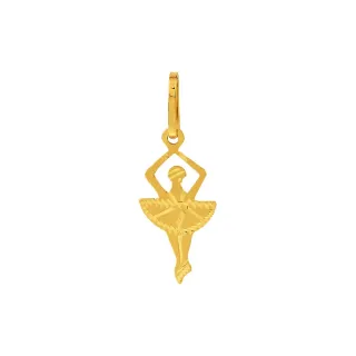 Pingente de ouro 18k Bailarina / Dançarina