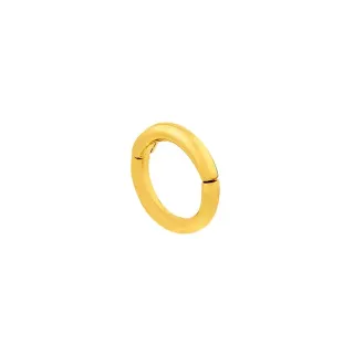 Piercing argola de ouro 18k pequena
