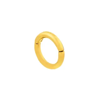 Piercing argola ouro 18k lisa