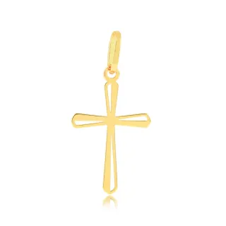 Pingente cruz de ouro 18k classic