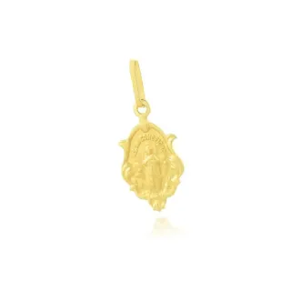 Pingente de ouro 18k Nossa Senhora da Conceição