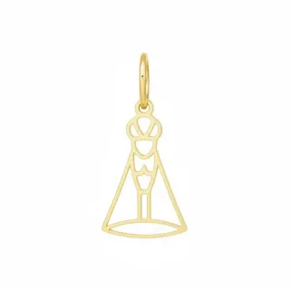 Pingente de Nossa Senhora Aparecida ouro 18K XI