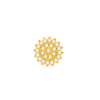 Pingente ponto de luz chuveiro ouro 18K