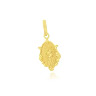 Pingente São Cristóvão de ouro 18k