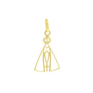 Pingente Nossa Senhora de ouro 18k classic