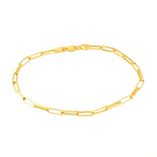 Pulseira de ouro 18k infantojuvenil cartier 14cm