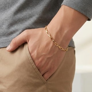 Pulseira cartier masculina de ouro 18k