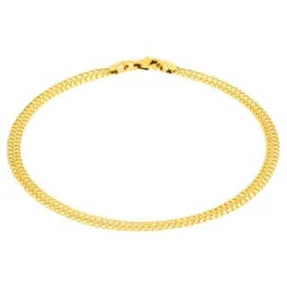 Pulseira de ouro 18k feminina lacraia