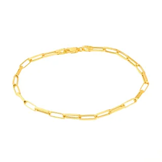 Pulseira masculina cartier de ouro 18k 21cm